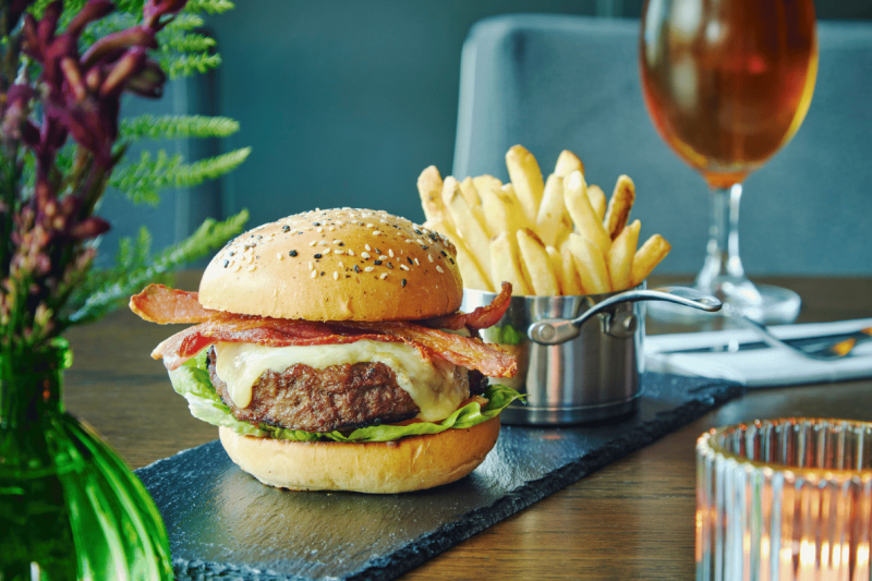 mespil hotel beef burger